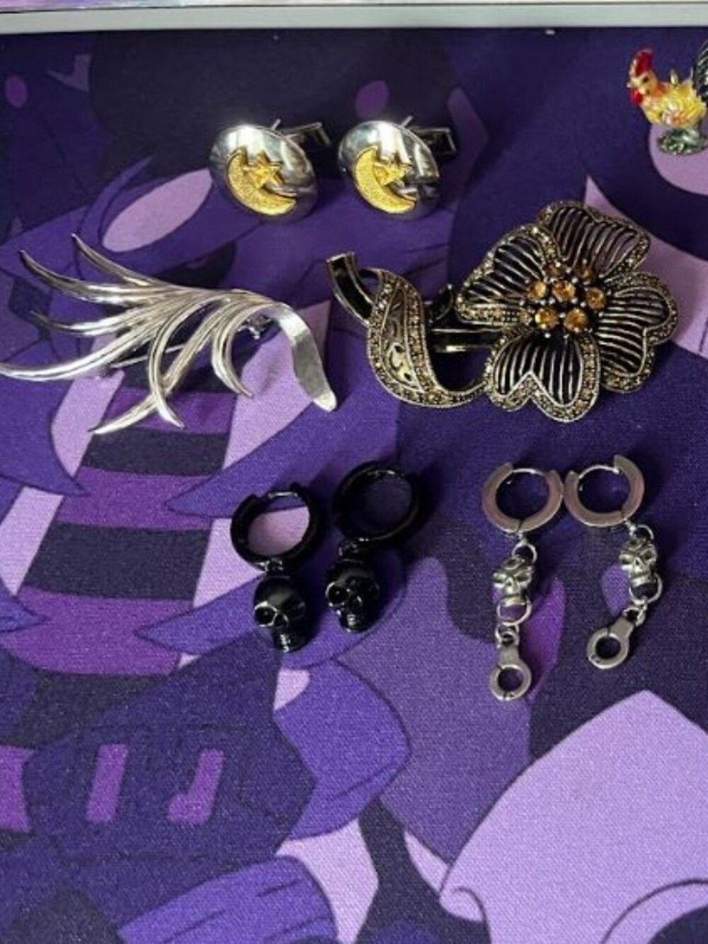 mixed jewlery lot - vintage and modern